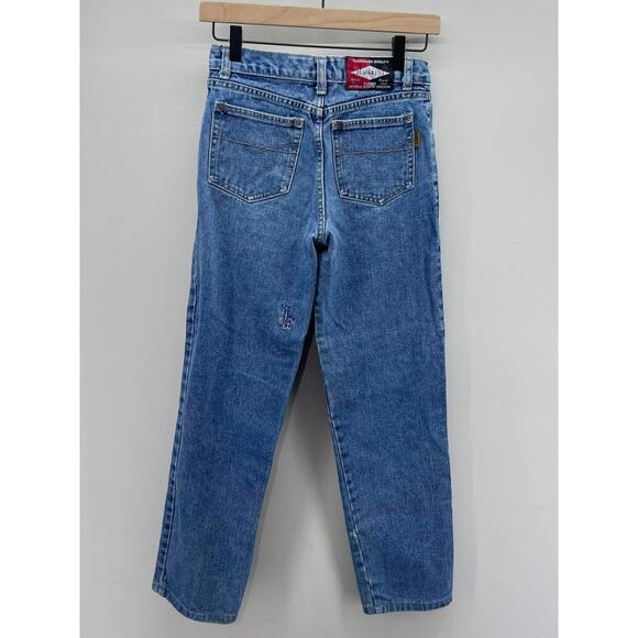 Vintage‎ Z Cavaricci High Rise Button Fly Straight Jeans Style 0219553P - Picture 2 of 7